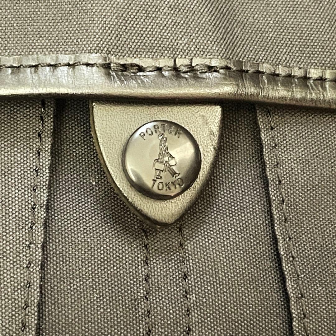 希少PORTER ヘルメットバッグ 2wayショルダー トートバッグ　キャンバス