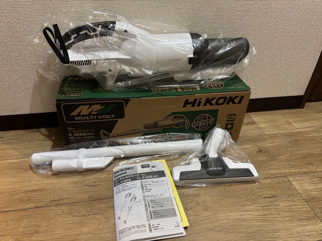 HIKOKI コードレスクリーナー R36DB（SC）