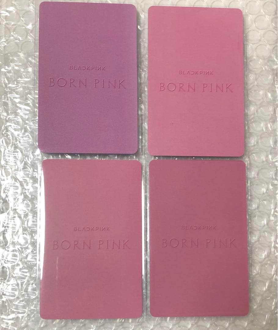 blackpink BORN PINK 中華 kms 特典 ラキドロ トレカ