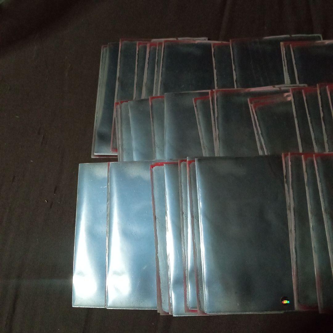 希少 髑髏 スリーブ ウルトラプロ 赤 49枚 どくろ