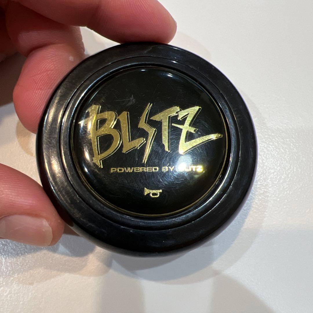 ✨希少当時物　旧ロゴ✨ BLITZ ブリッツ　ホーンボタン