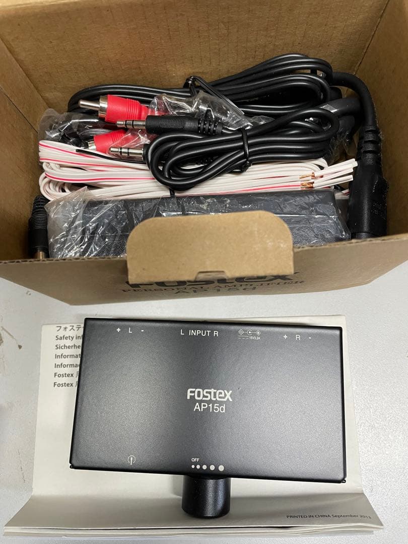 FOSTEX AP15d パーソナルアンプ　未使用