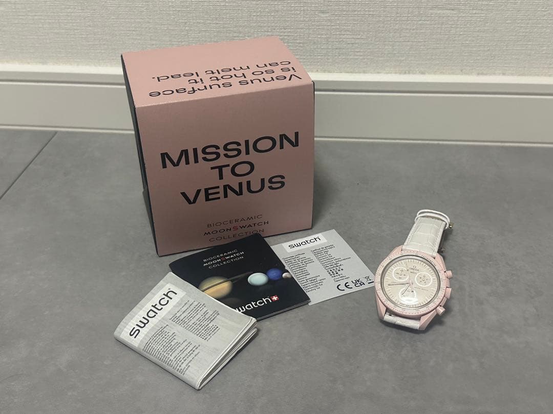 時計 OMEGA x Swatch BIOCERAMIC MOONSWATCH