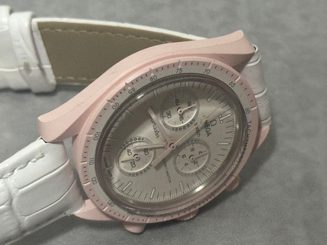 時計 OMEGA x Swatch BIOCERAMIC MOONSWATCH