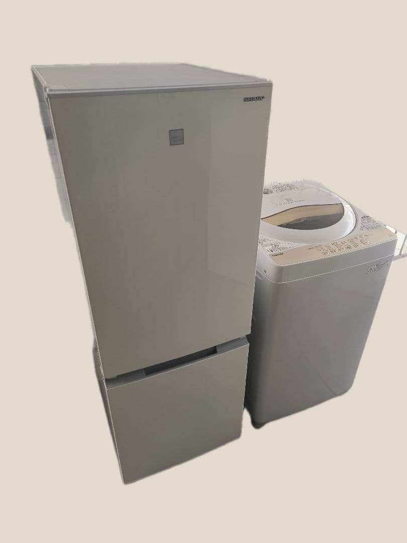 ★新生活応援セット★　2ドア冷蔵庫　5キロ洗濯機