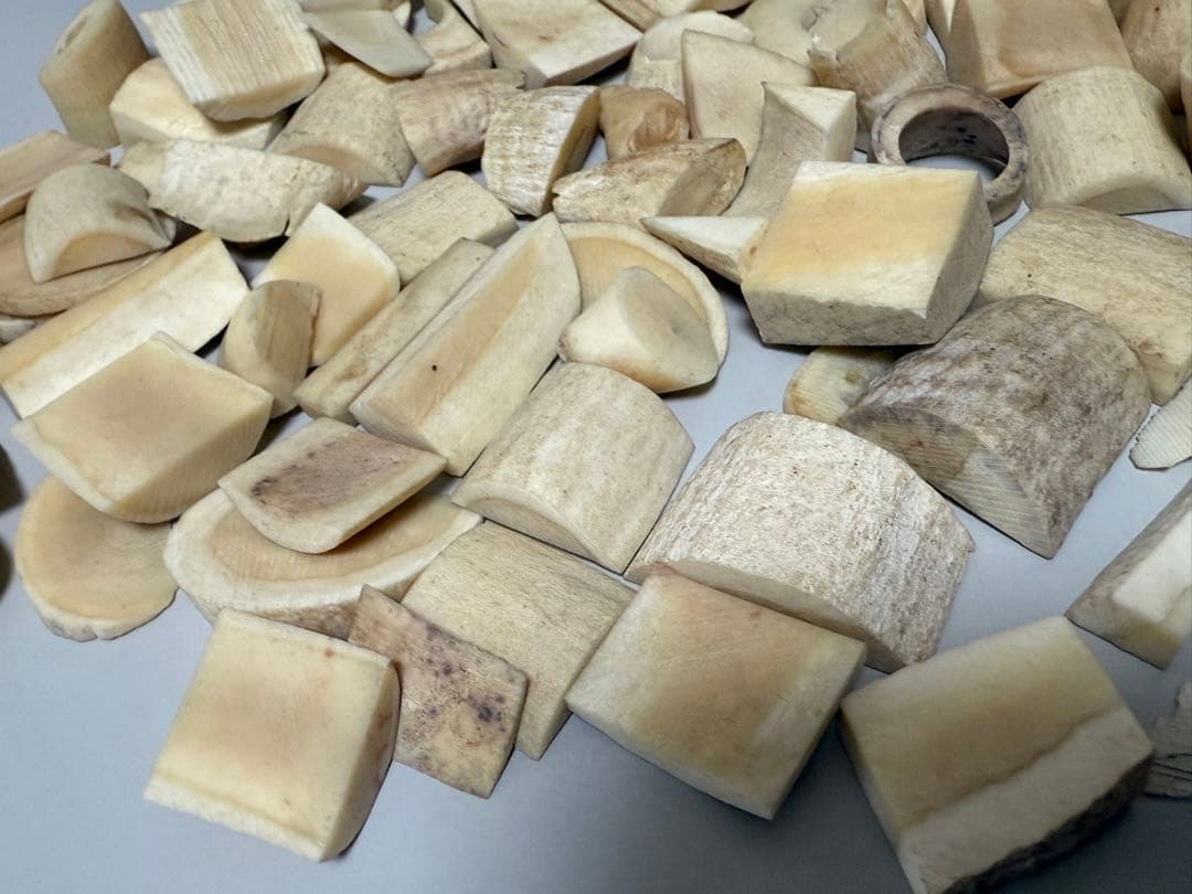 鯨歯マッコウクジラの歯 さまざまな形状。形状 さまざまな形状 重量：233g