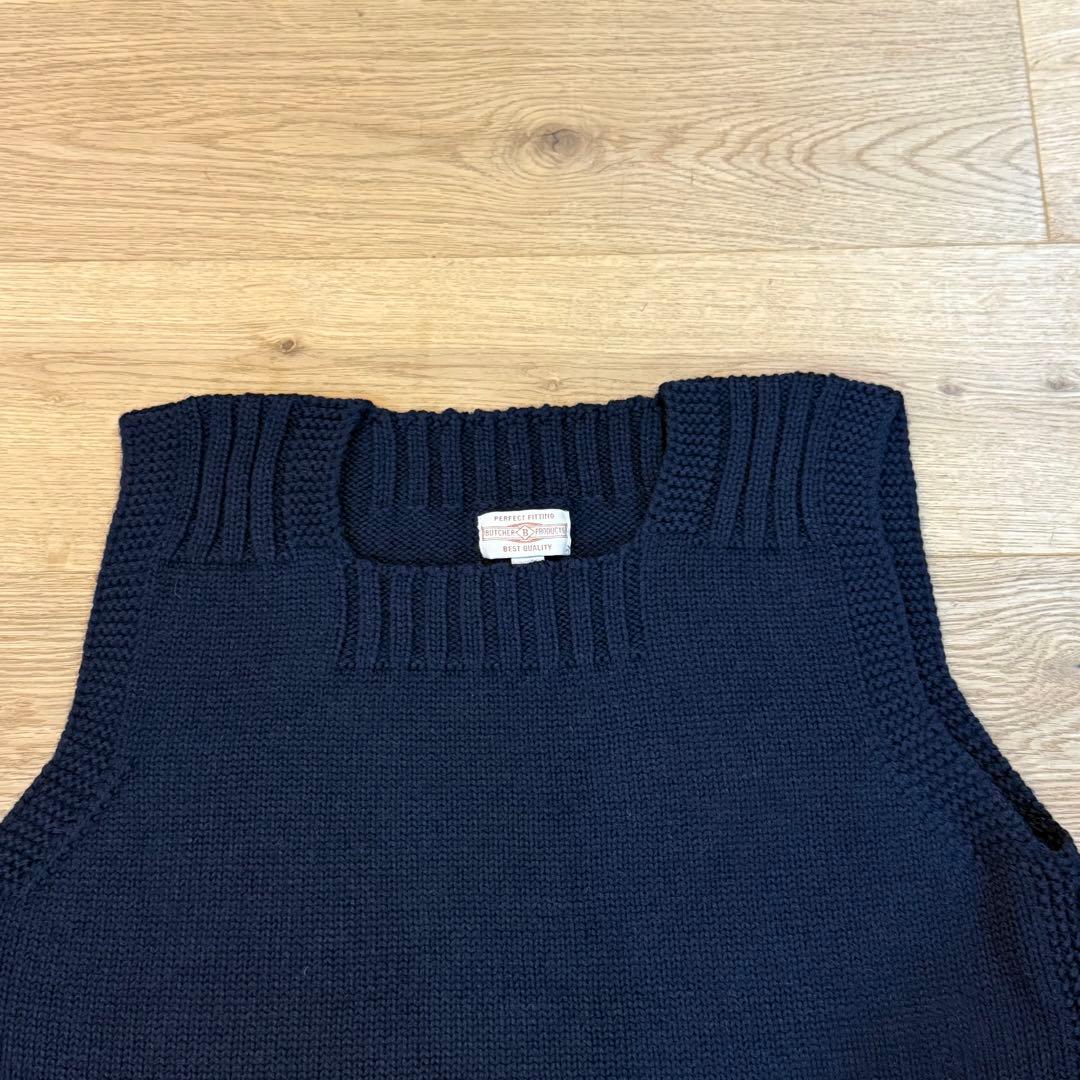 ブッチャープロダクツ BUTCHER PRODUCT ニットベスト サイズ38