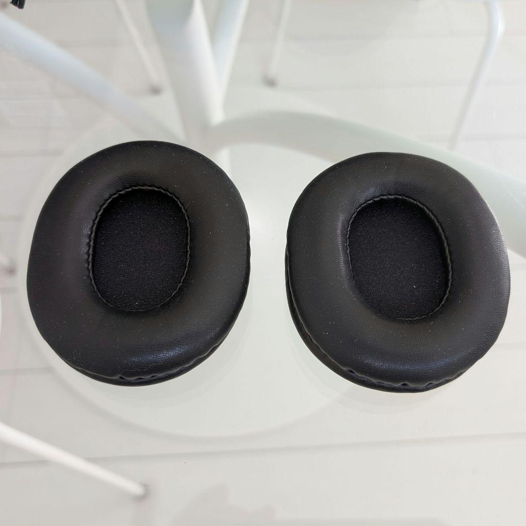 美品 ATH-M50xBT2 純正メッシュイヤーパッド装着＋通常タイプ付属