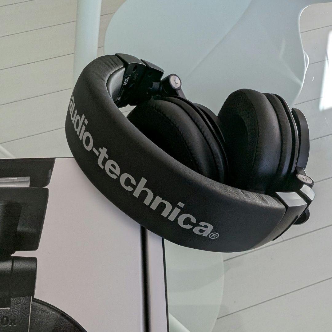 美品 ATH-M50xBT2 純正メッシュイヤーパッド装着＋通常タイプ付属