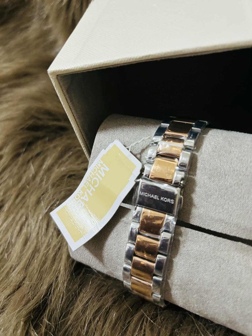 MICHAEL KORS アナログ時計 シルバー/ゴールド