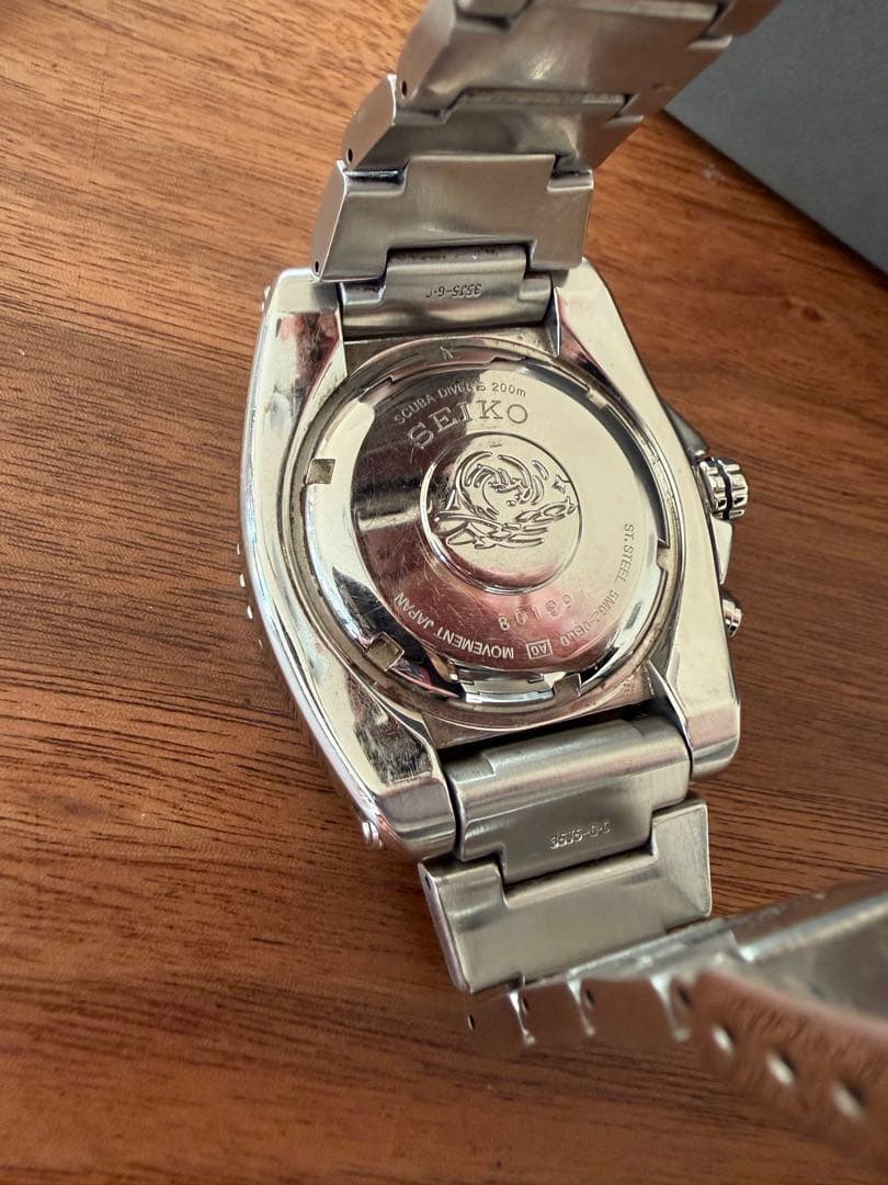 時計 SEIKO KINETIC DIVERS 5M62-0bl0