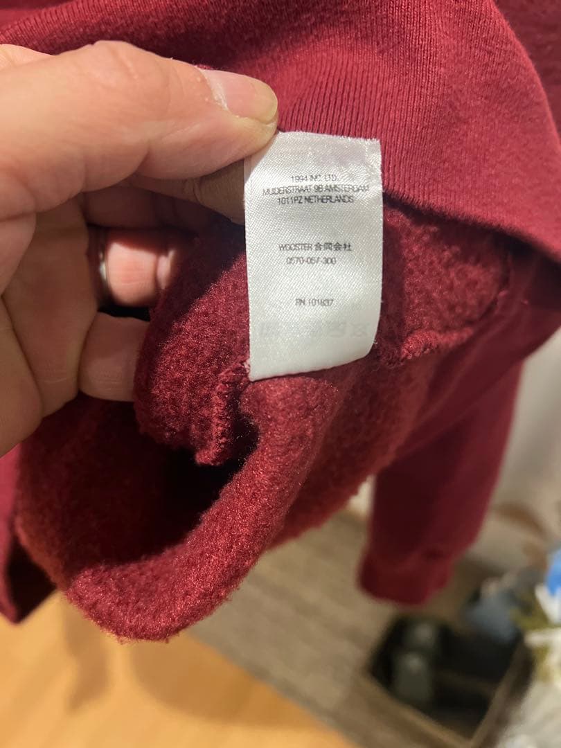 ド*ん様 Supreme Box Logo Crewneck Cardinal