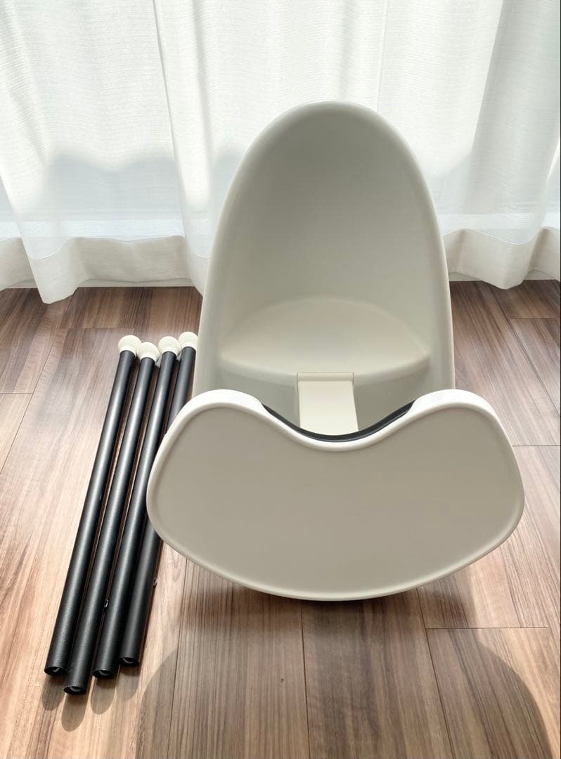 EW　ベビービョルン　ハイチェア　ベビーチェア　椅子　折りたたみ　ホワイト