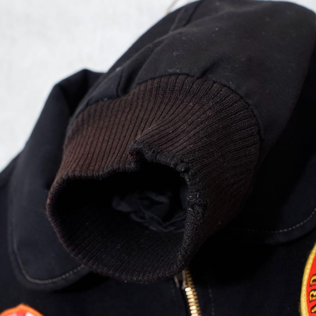 米軍ミリタリー90S U.S.NAVY 海軍 ツアージャケット USS