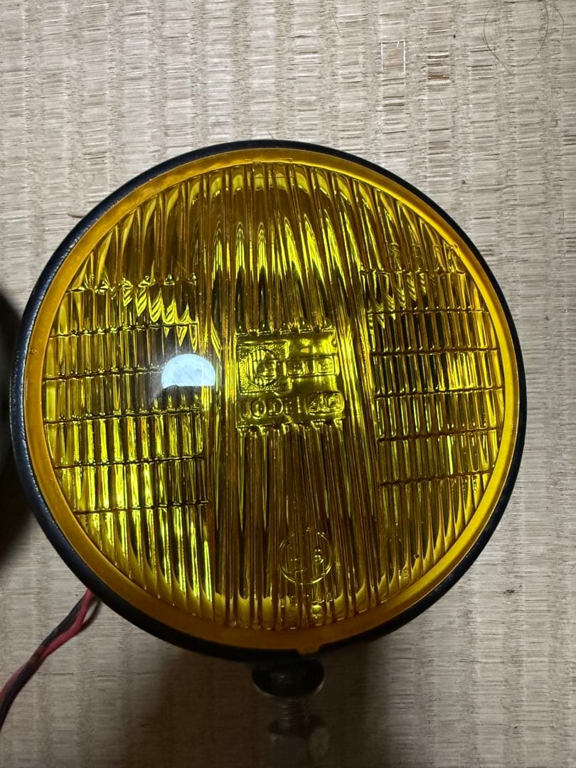 美品　シビエ　フォグランプ　イエロー　ロケットカウル