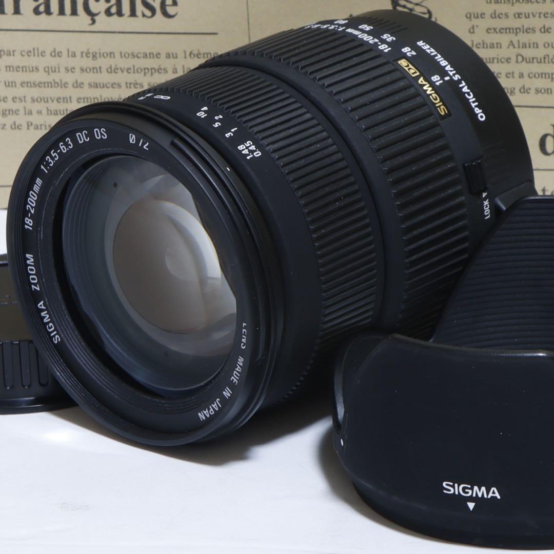 ⭐︎広角〜望遠&手ブレ☆Sigma 18-200mm OS for キャノン ☆