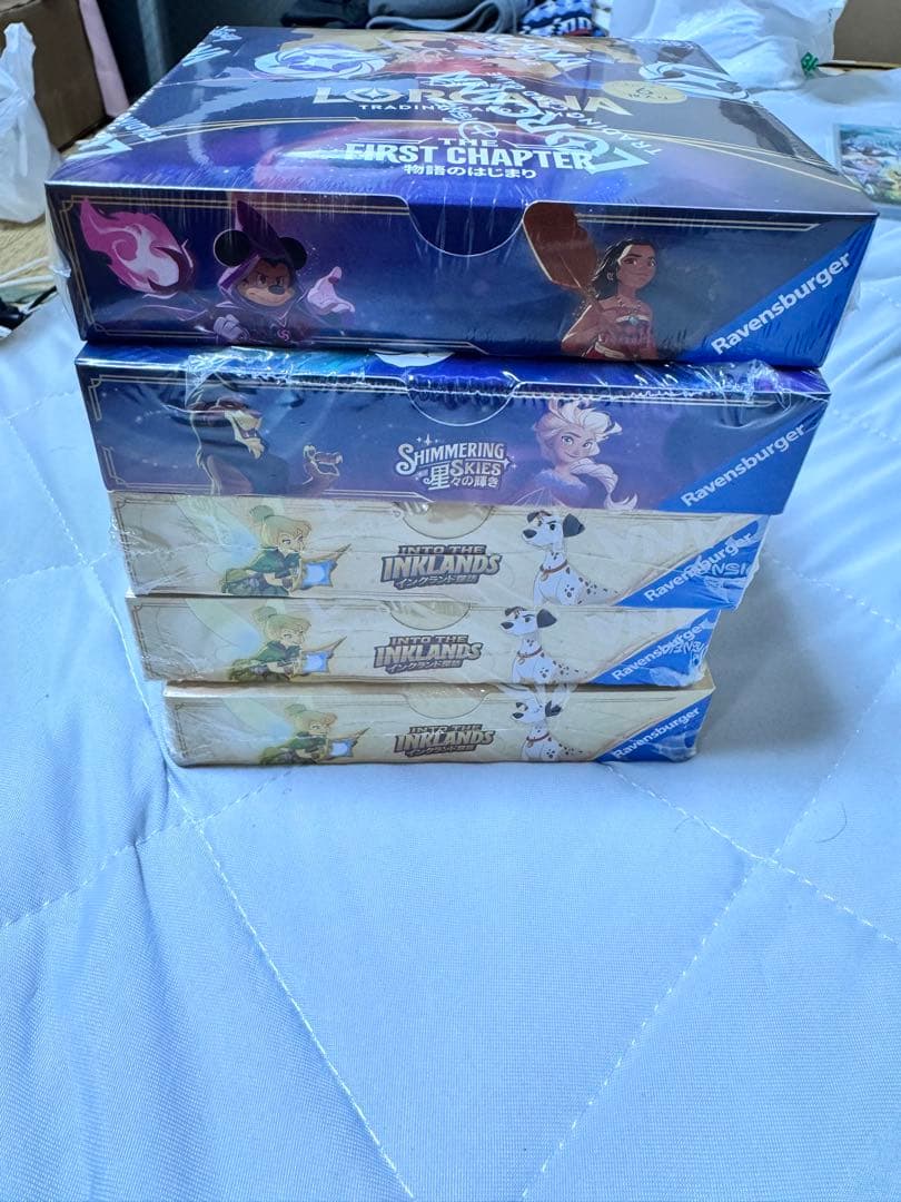 Disney Loracana トレーディングカード 5ボックス