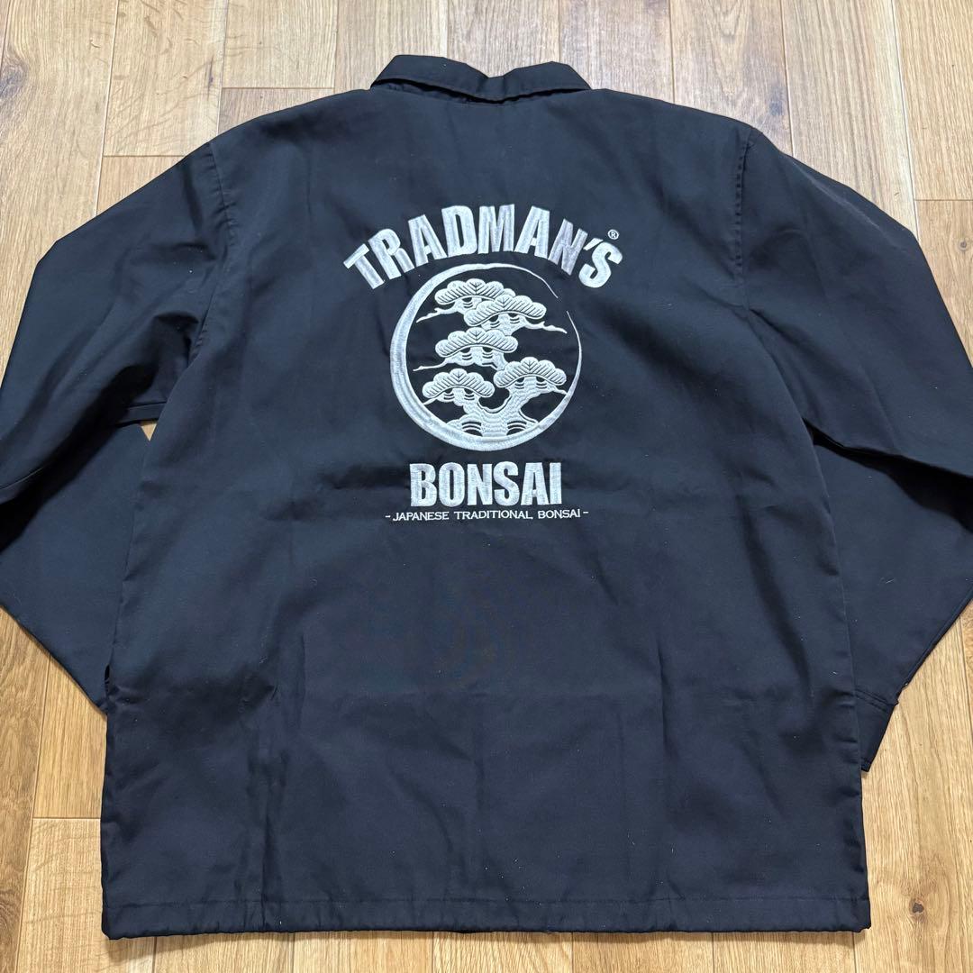 【美品】TRADMAN'S BONSAI ブラック　コーチジャケット