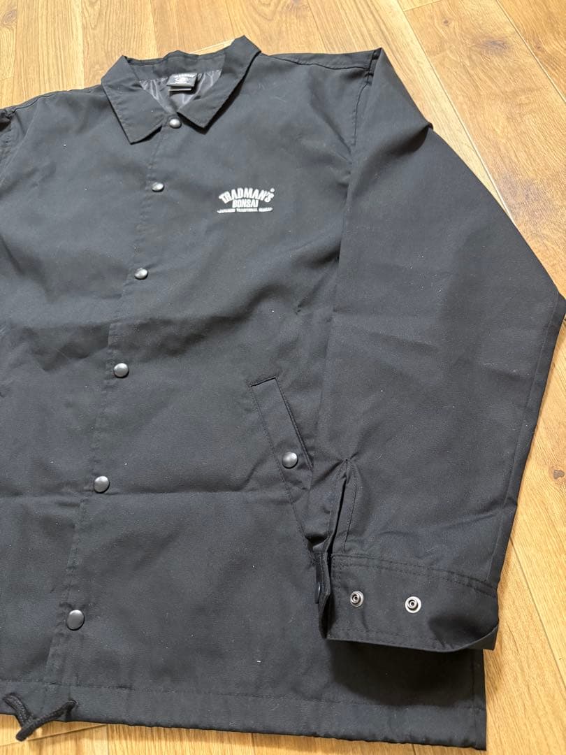 【美品】TRADMAN'S BONSAI ブラック　コーチジャケット