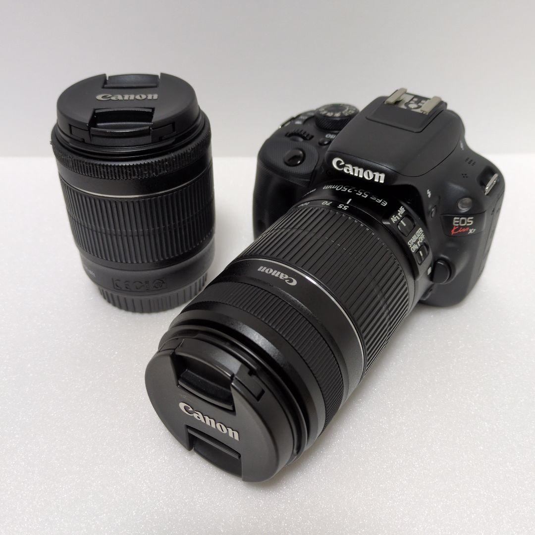 Canon EOS Kiss X7 ダブルズームレンズキット