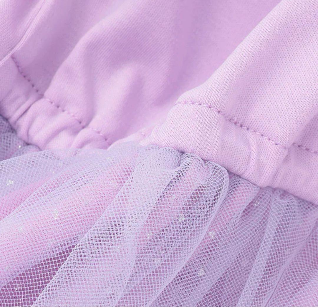 メゾピアノ♡【ラプンツェル】ドッキングワンピース 140