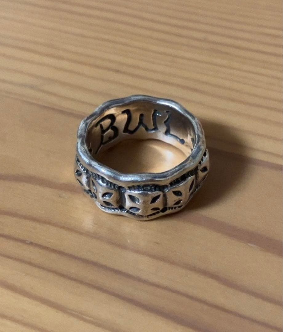 ビルウォールレザー ミニクロスリング 13号 SV925