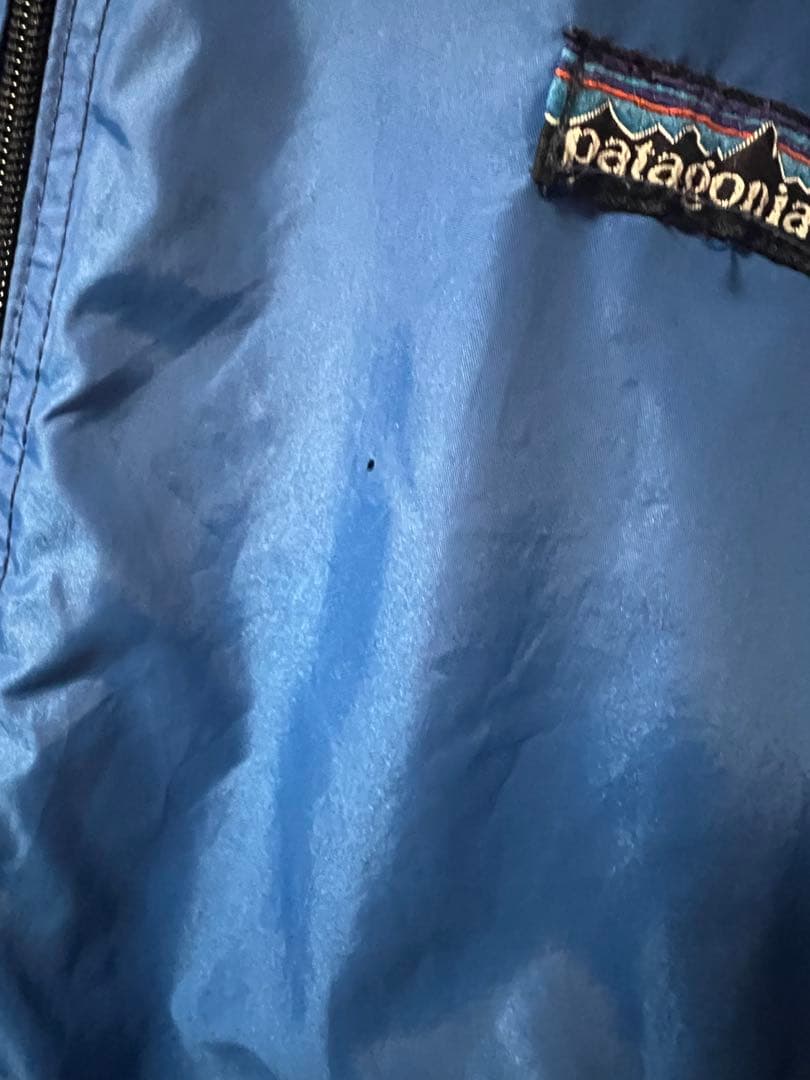 パタゴニア　シェルドシンチラ　ブルーxネイビー　L
