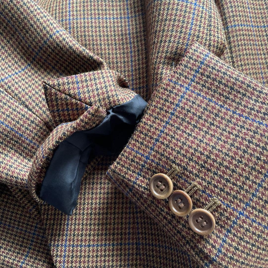 Paul Smith BLACK ポールスミス　千鳥格子　パンツセットアップ3B