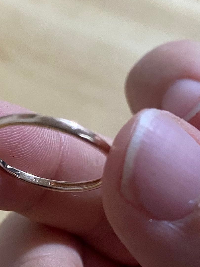 最終お値下げ⭐︎k10 ピンクゴールドダイヤリングヴァンドーム青山13号⭐︎当日発送