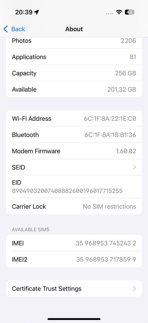 Apple iPhone 16pro 256GBブラック 本体