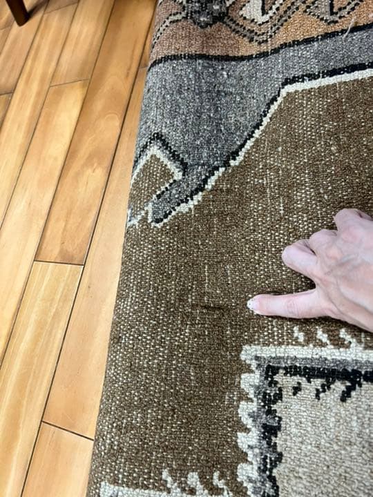 トルコ　ヴィンテージラグ　⭐︎値下げ不可