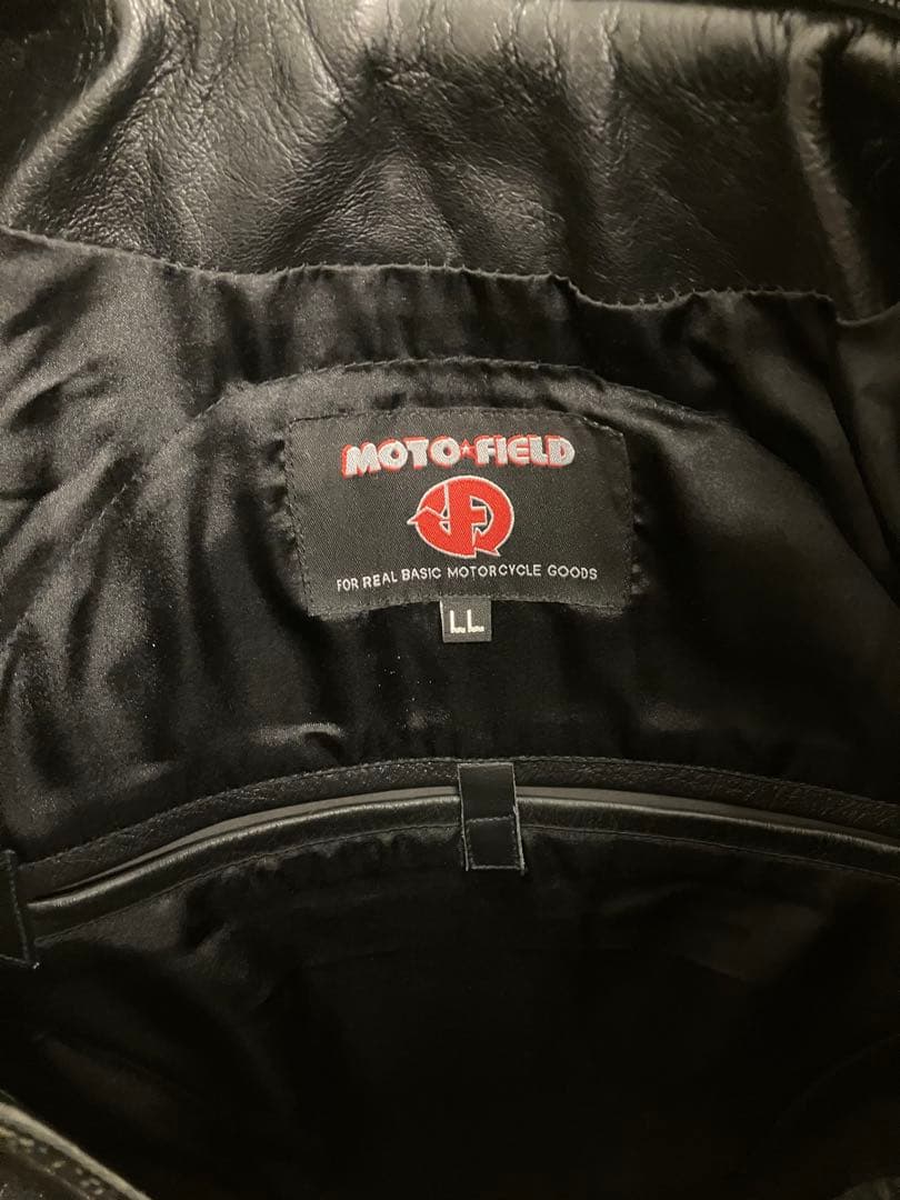 モトフィールド　シングルレライダースジャケット　LL 脊椎パッドあり