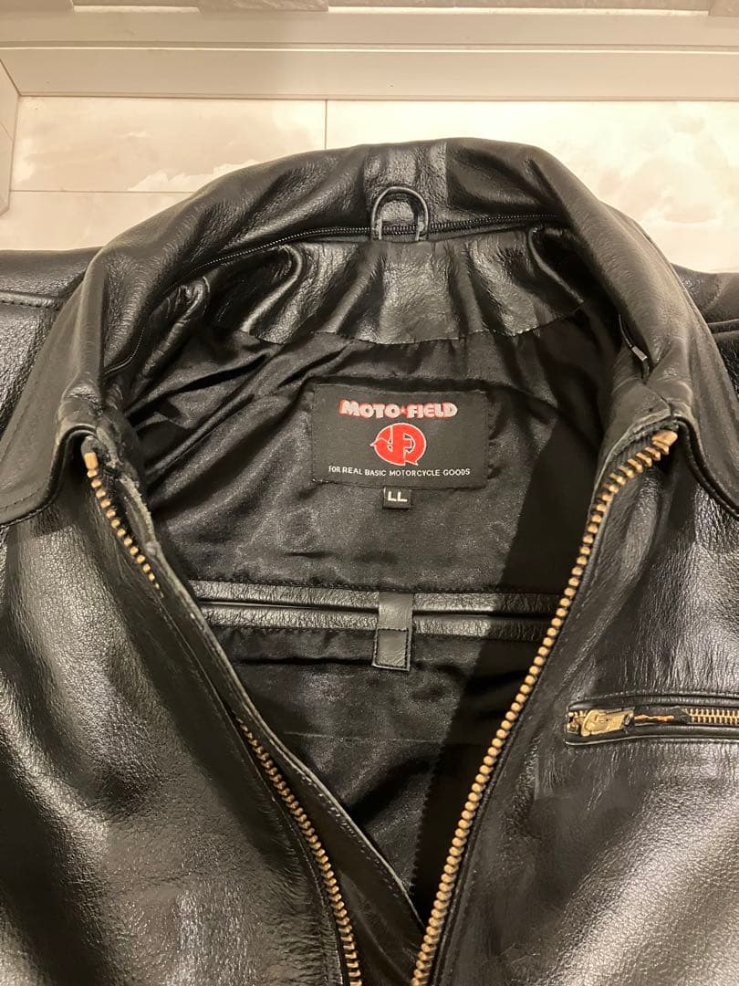 モトフィールド　シングルレライダースジャケット　LL 脊椎パッドあり