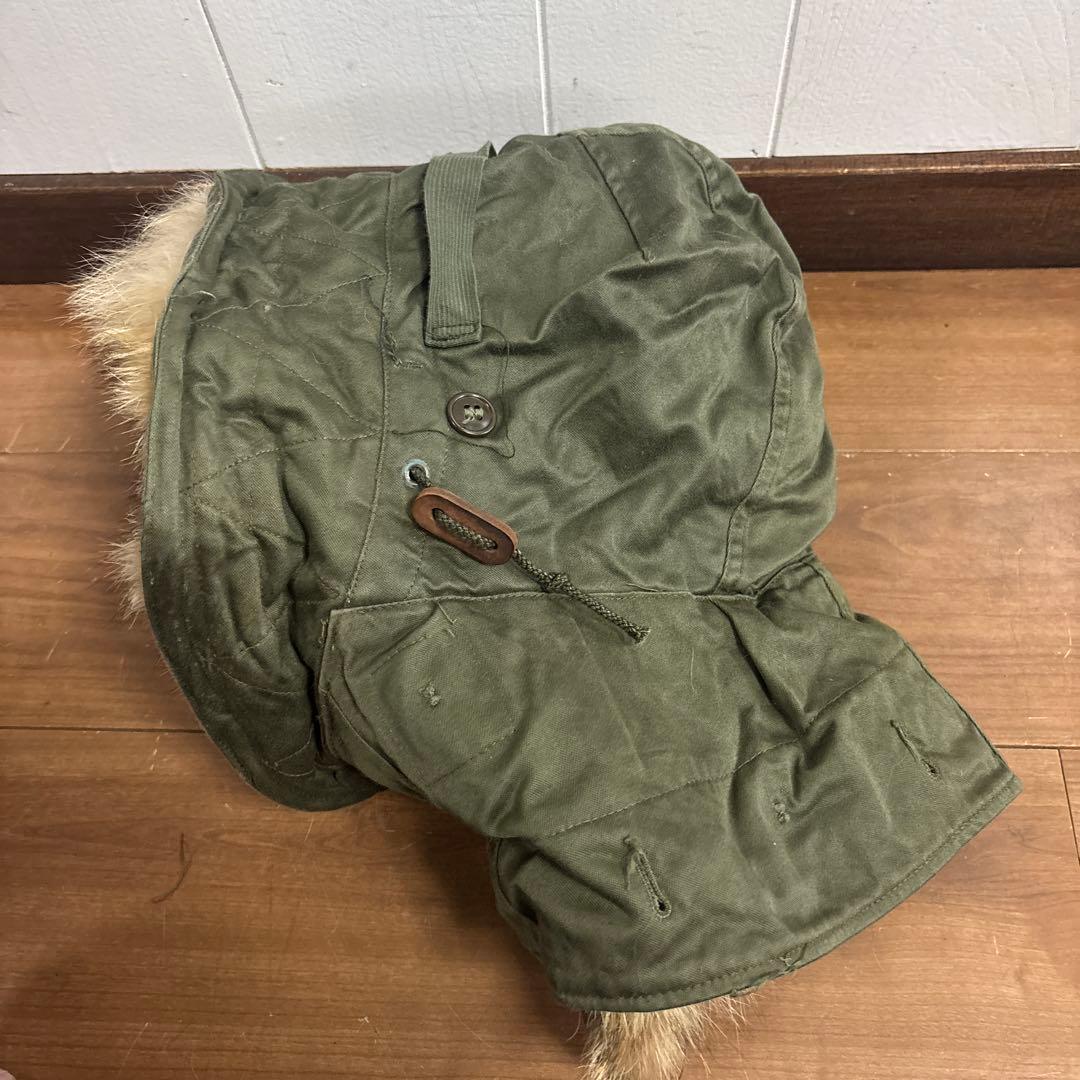 50s 初期型　米軍　実物　M51フード　M1951 PARKA コヨーテファ⑬