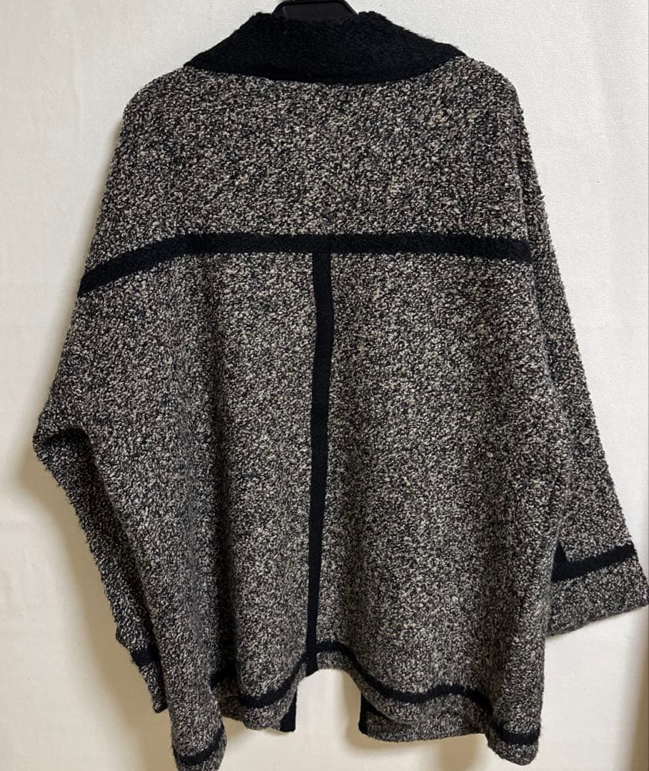 【完売品】ツイード調パイルニットジャケット