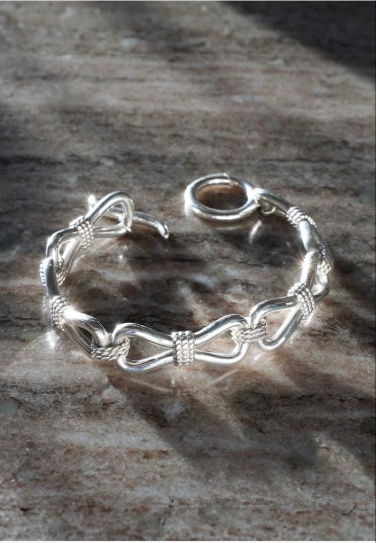 SANTAKU【サンタク】eight knot silver925 ブレスレット