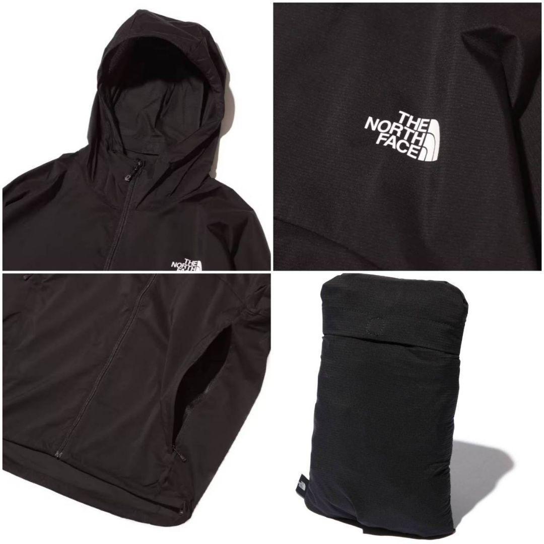 新品未使用 ザ ノースフェイス スワローテイル フードジャケット 黒 L 正規品