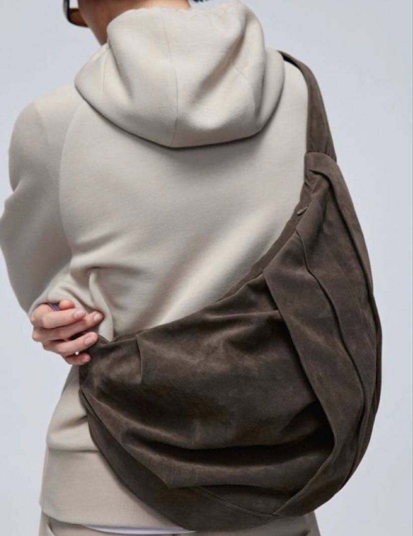 Simple Project クロワッサンショルダーバック　希少サイズL