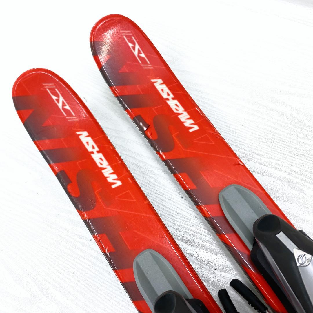 NISHIZAWA ニシザワ スキー セット 123cm 23-23.5 板