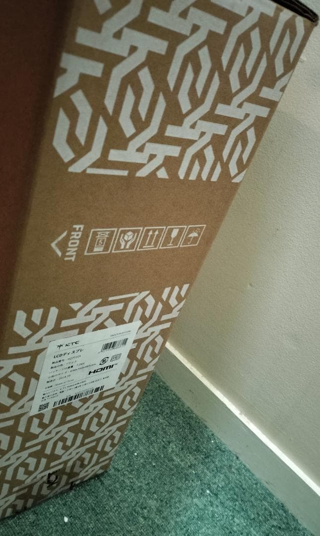 KTC 27インチ WQHD モニター本体/LCDディスプレイ H27T22S