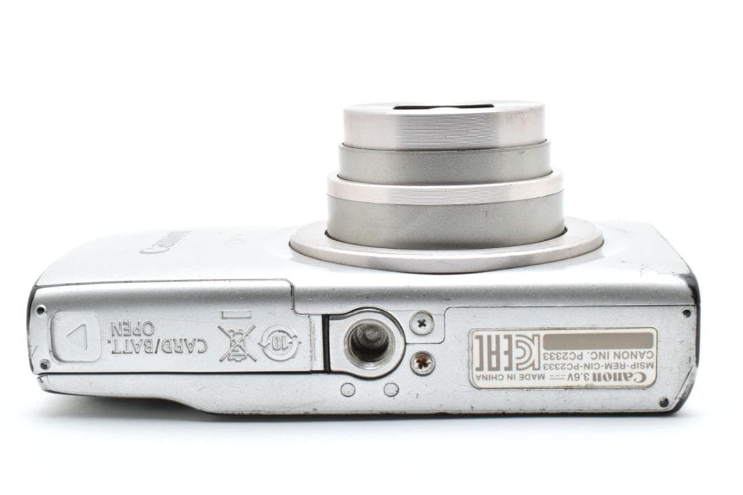 キヤノン Canon IXY 200 コンパクトデジタルカメラ シルバー