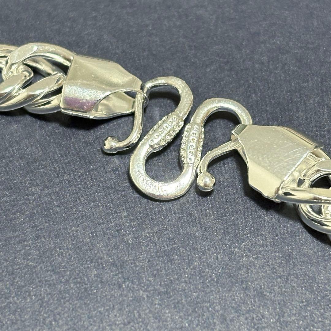 US輸入　ヴィンテージチェーンネックレス　チベット　シルバーカラー