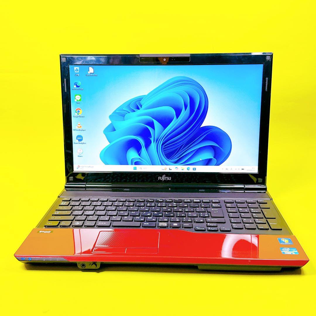 高性能i5⭐️新品SSD windows11 カメラ付ノートパソコン オフィス