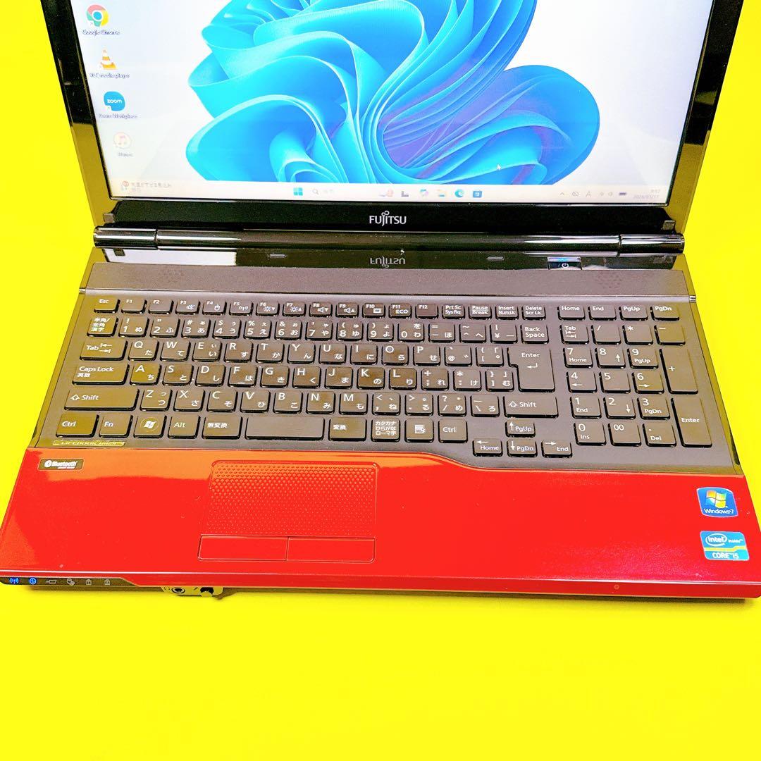 高性能i5⭐️新品SSD windows11 カメラ付ノートパソコン オフィス