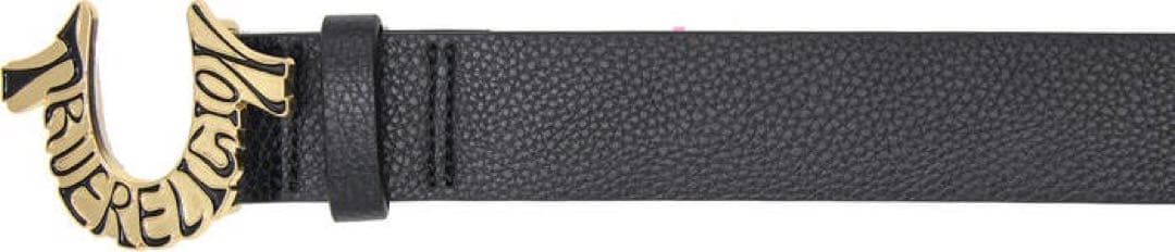 送料無料 新品 TRUE RELIGION ロゴ バックルベルト 38