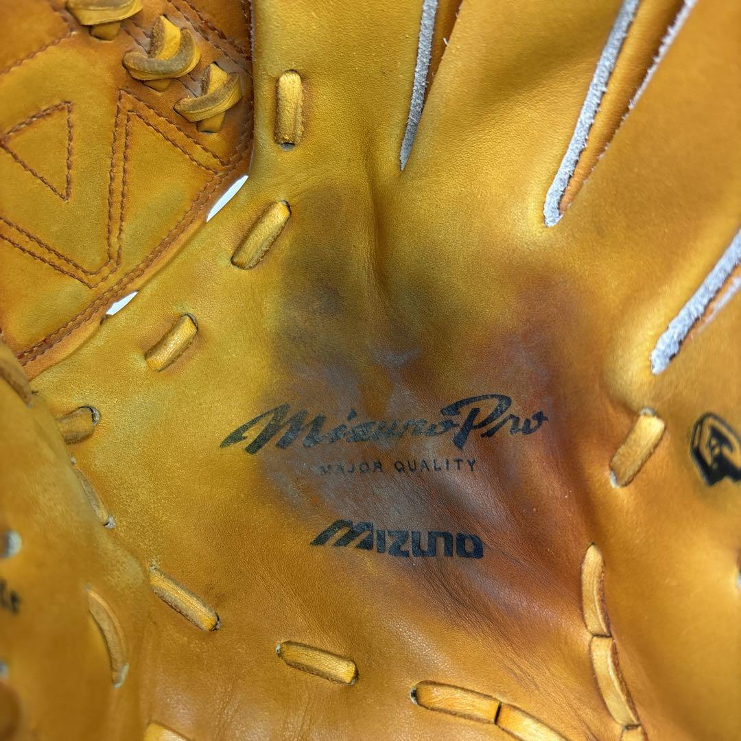 ミズノプロ 軟式グローブ 一般　グラブ 投手用 美品 大人用　MIZUNOPRO