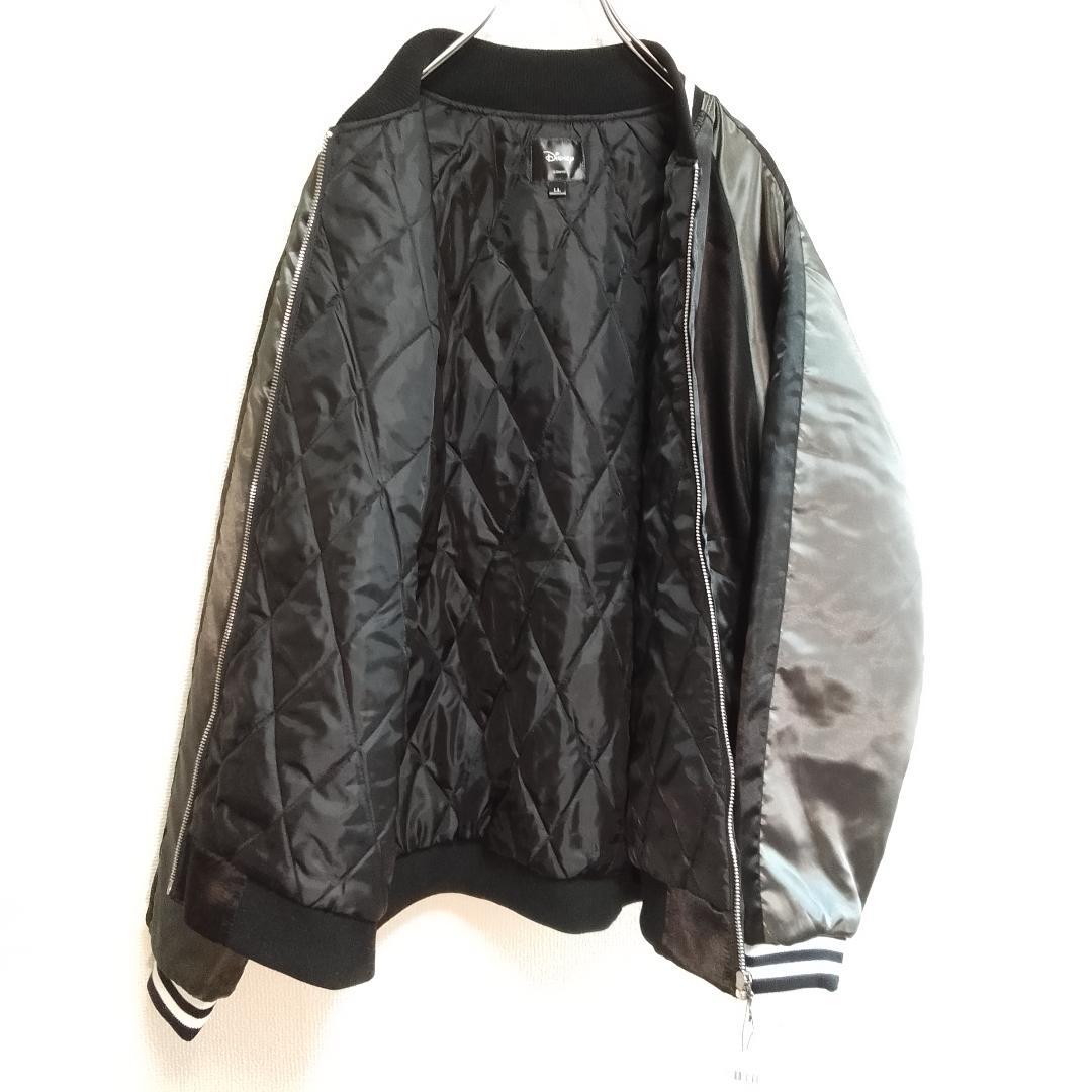 【新品美品】ディズニー　ドナルドダック　スカジャン　LLサイズ　カーキ