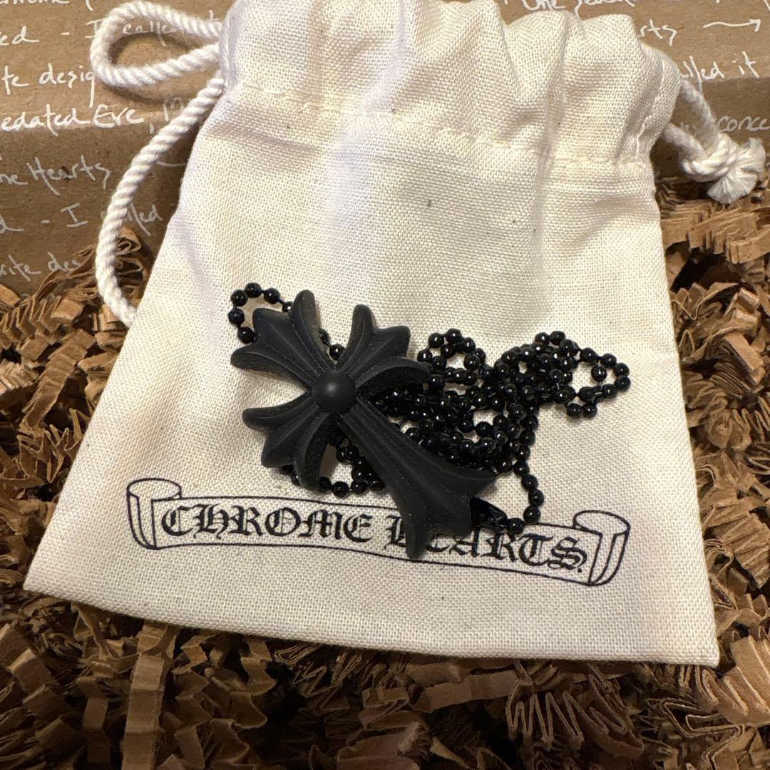 サ*廷様 公式購入 CHROME HEARTS クロムハーツ シリコン ネックレ