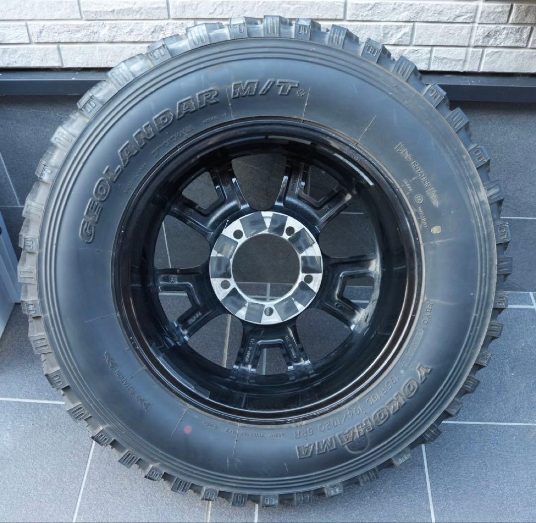 ジムニー背面タイヤ用　GEOLANDAR M/T 16インチセット