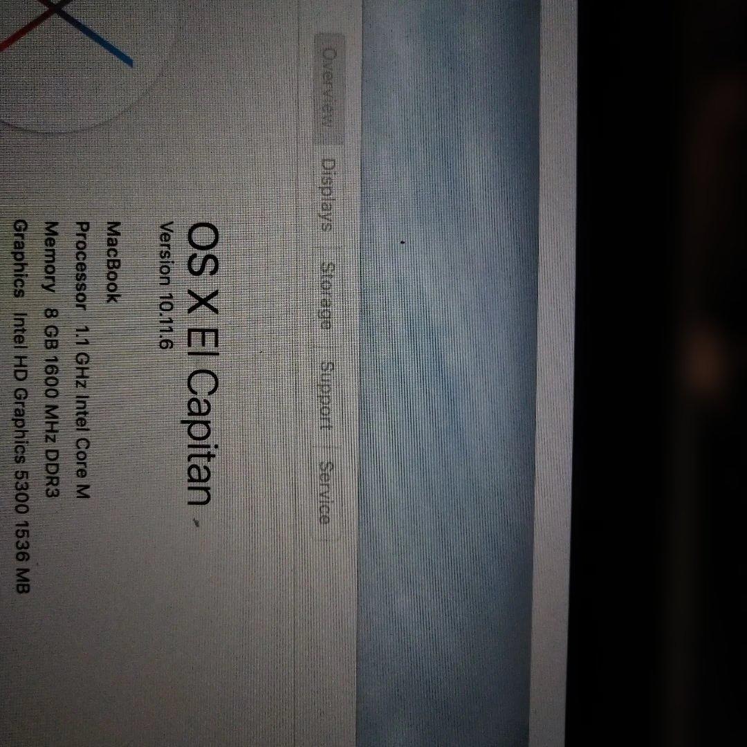 MacBook12 2017 8GB/256GB ゴールド